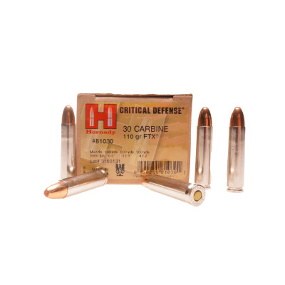 Hornady Ammunition, .30 Carbine. 110 gr, FTX  [25]