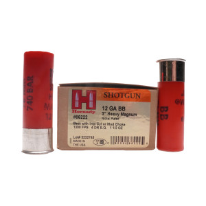 Hornady Ammunition, 12-Gauge, BB Heavy Magnum 3