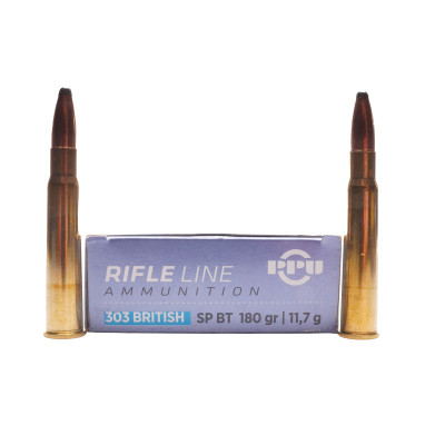 PPU PRVI Partizan Ammunition, .303 British, 180 gr, SP [20]