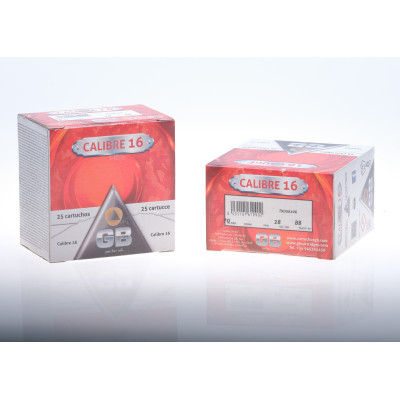 GB Ammunition, 16-Gauge, 28 gr, #BB [25]