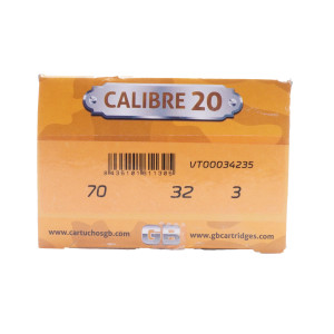 GB Ammunition, 20-Guage, #3 [25]