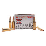 Winchester Ammunition, .218 Bee, 46 gr, HP SX (50)