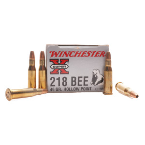 Winchester Ammunition, .218 Bee, 46 gr, HP SX (50)