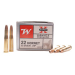 Winchester Ammunition, .22 hornet 46 gr,  JHP (50)