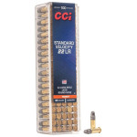 CCI Ammunition, .22 Long Rifle, Standard Velocity, 40 gr [100]