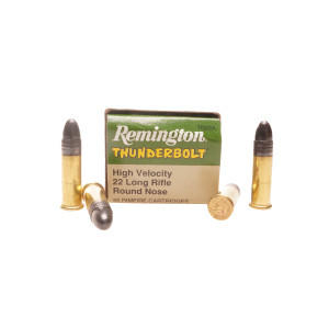 Remington Ammunition, .22 Long Rifle, 40 gr, Thunderbolt [50]