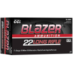 CCI Ammunition, .22 Long Rifle Blazer [50]