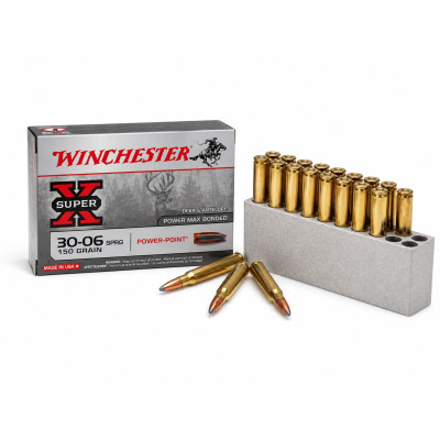 Winchester Ammunition, .30-06 SPR, 180 gr, Power-Point [20]