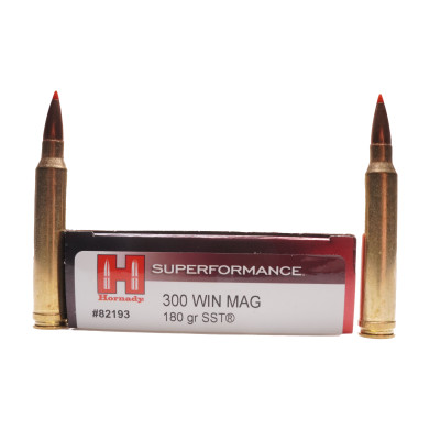 Hornady Ammunition, .300 Winchester Magnum, 180 gr , SST SPF [20]