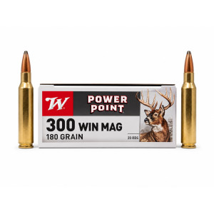 Winchester Ammunition, .300 Winchester Magnum, 180 gr, Powerpoint [20]