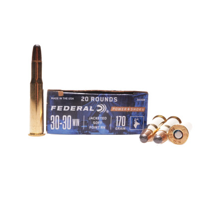 Federal Ammunition, .30-30 Winchester, 170 gr, Power Shok [20]