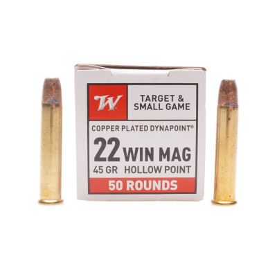 Winchester Ammunition, .22 Winchester Magnum Rimfire,45 gr, Dynapoint [50]