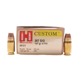 Hornady Ammunition, .357 SIG, 147 gr, XTP [20]