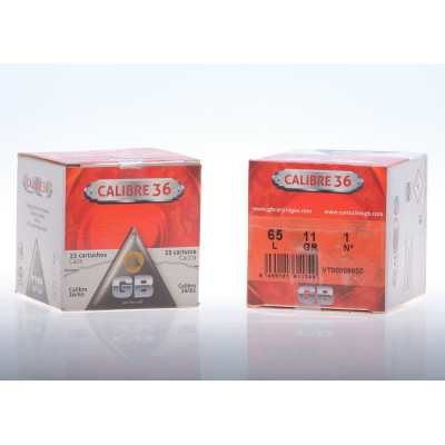 GB Ammuniton, .410 bore, 11 gr, #1 [25]