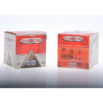 GB Ammuntion, .410 bore, 11 gr, #5 [25]