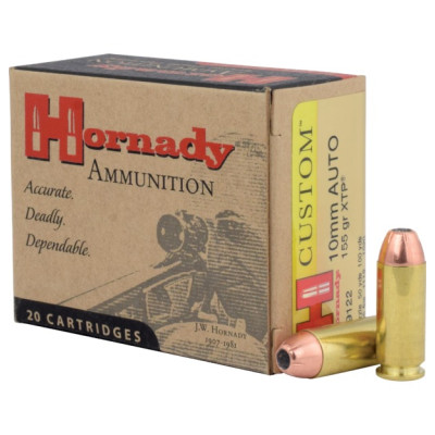 Hornady Ammunition, 10mm Auto, 155 gr, XTP [20]