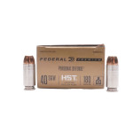 Federal Ammunition, .40SW, 180 gr, HST, JHP [20]