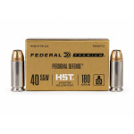 Federal Ammunition, ..40S&W, 180 GR, HST JHP [20]