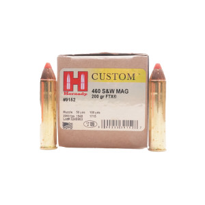 Hornady Ammunition, .460SW Magnum, 200 gr, FTX [20]