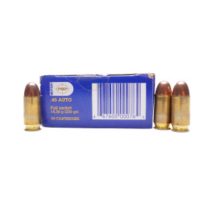 PMP Ammunition, .45 ACP, 220 Gr FMJ [50]