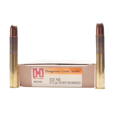 Hornady Ammunition, .500 Nitro Express, 570 gr, DGX Bonded [20]