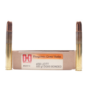Hornady Ammunition, .458 Lott, 500 gr, DGX-Bonded [20]