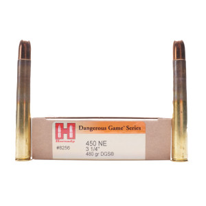 Hornady Ammunition, 450 Nitro Express, 480 gr, DGS [20]