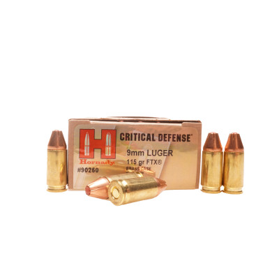 Hornady Ammuntion, 9×19mm Parabellum, 115 gr, FTX Luger [25]