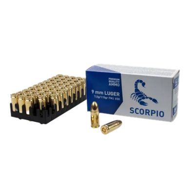 STV Ammunition, 9×19mm Parabellum, 115 gr, FMJ