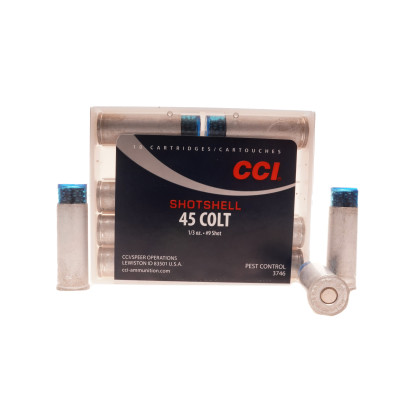 CCI Ammunition, .45 Colt, Shotshell, 9 Shot, 1/3 oz [10]