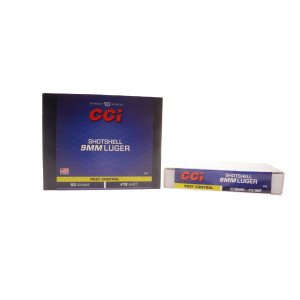 CCI Ammunition, 9×19mm Parabellum Shotshell, 53 gr, 12 Shot [10]