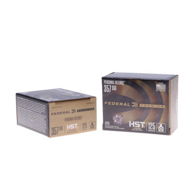 Federal Ammunition, .357 SIG, 125 gr, Hydra Shock Tactical [20]