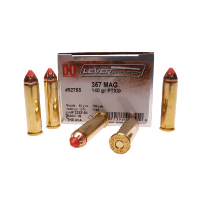 Hornady Ammunition, .357 Magnum, 140 gr, FTX [25]