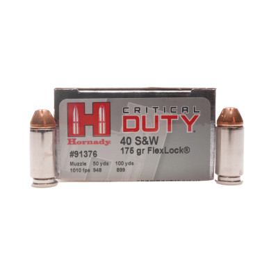 Hornady Ammunition, .40SW, 175 gr [20]