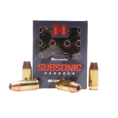 Hornady Ammunition, .45 ACP, 230 GR,  XTP Subsonic [20]