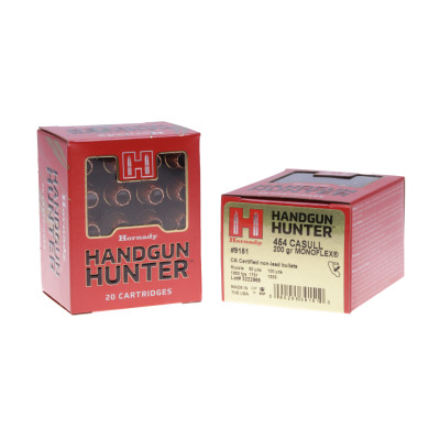 Hornady Ammunition, .454 Casull, 200 gr, Monoflex HH [20]