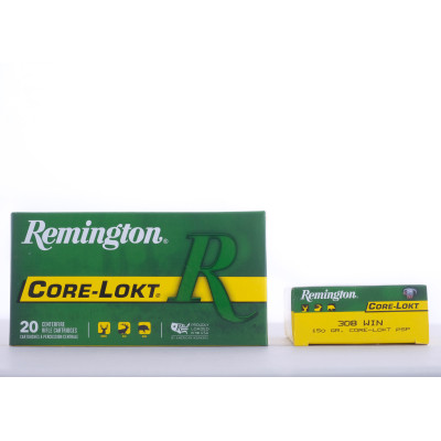 Remington Ammunition, .308 Winchester, 150 gr, Core-Lokt  [20] 