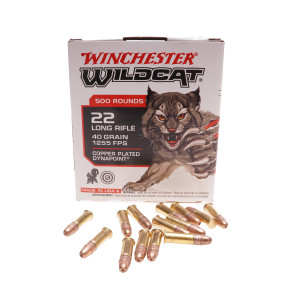 Winchester Ammunition, .22 Long Rifle, 40 gr, Dynopoint Wildcat, [500]