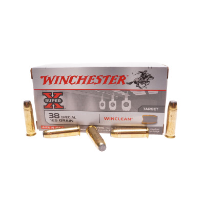 Winchester Ammunition, .38 Special, 125 gr, JSP [50]