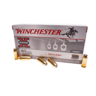 Winchester Ammunition, .40SW, 165 gr [50]
