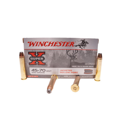 Winchester Ammunition, .45-70 Government, 300 gr, JHP [20]