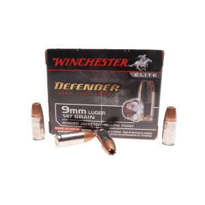 Winchester Ammunition, 9×19mm Parabellum, 147 gr, Bonded [20]