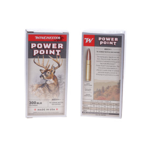 Winchester Ammunition, .300AAC Blackout, 150 gr, PP [20]