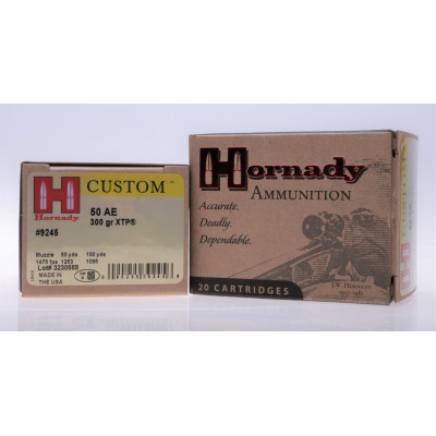 Hornady Ammunition, .50 Action Express, 300 gr, XTP [20]