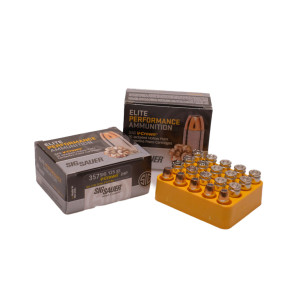 Sig Sauer  Ammunition, .357 SIG, 125 gr, Elite V-Crown [20]