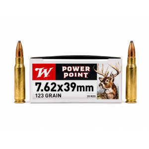 Winchester Ammunition, 7.62X39MM 123 gr, Powerpoint [20] 