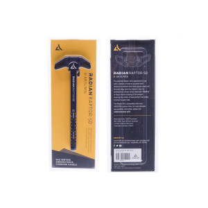 Radian AR-15, Raptor, SD, Ambidextrous Charging Handle, Black