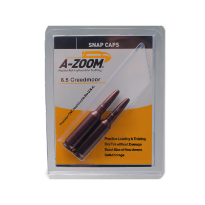 Lyman 6.5 Creedmoor, A-Zoom, Snap Caps, 2 Pack