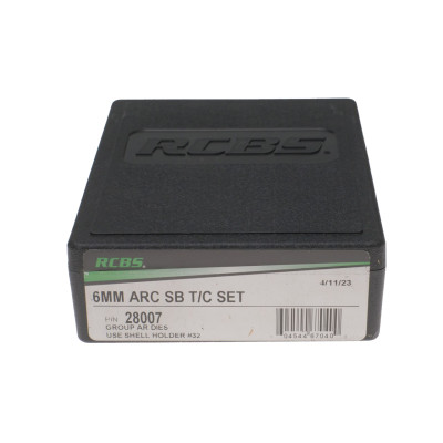 RCBS Reloading Equipment 6mm Arc, SB T/C Set 
