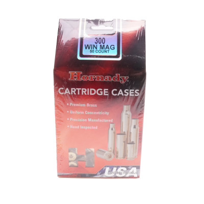 Hornady .300 Winchester Magnum, New Brass [50]